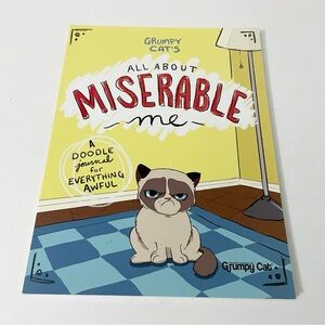 Grumpy Cat's All About Miserable Me A Doodle Journal Book